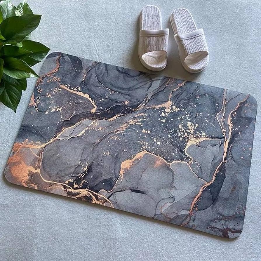 Water Absorbent & Anti Slip Bathroom Mat - Good Quality