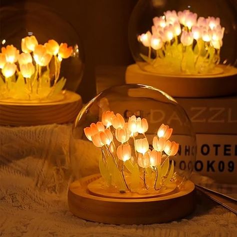 LED Acrylic Tulip night lamp