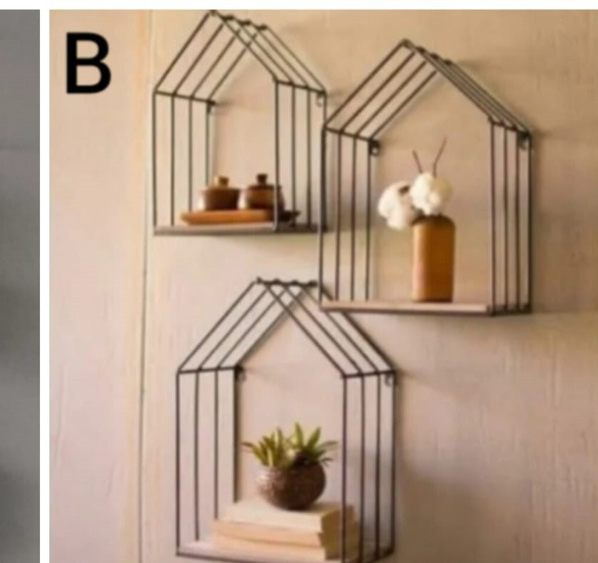 Hut Style Wall Shelf