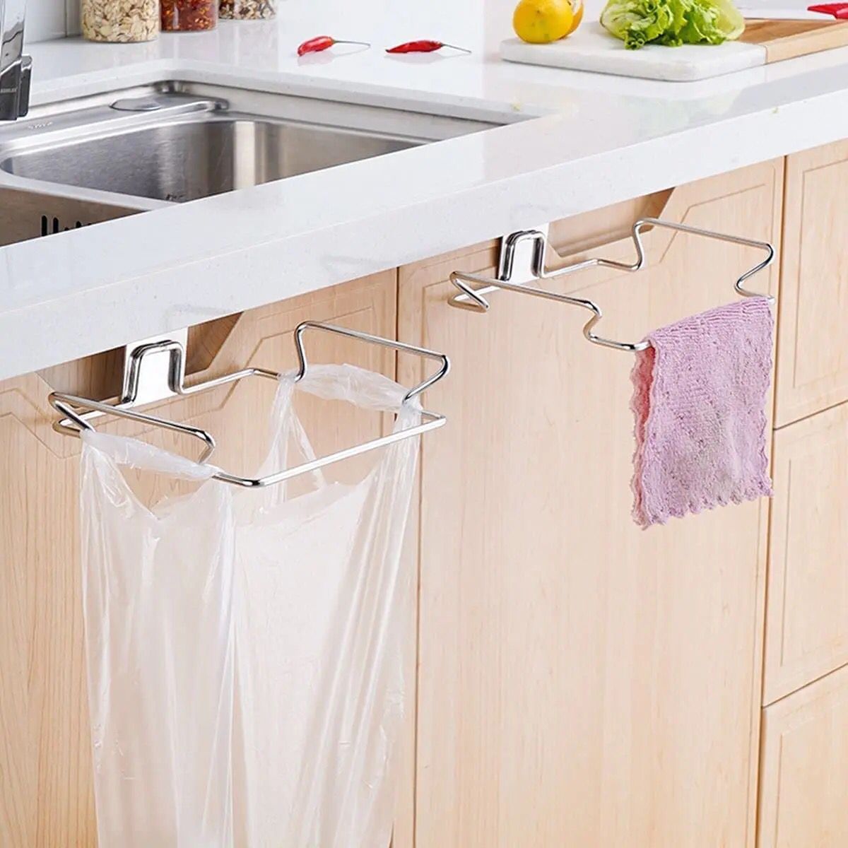 Metal Garbage Holder