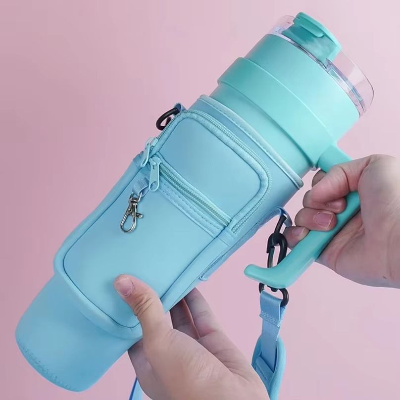 Tumbler Carrier Bag with Shoulder Strap