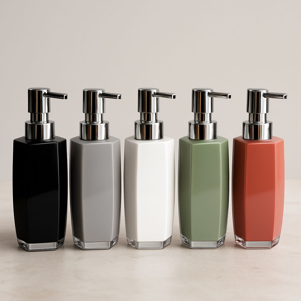 Acrylic Soap Pump Bottle