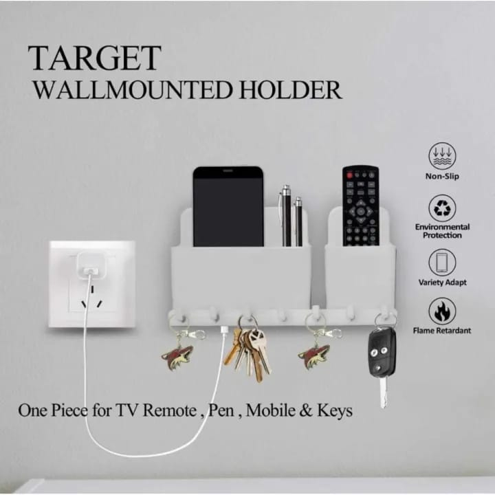 Multipurpose Wall Mounted Holder
