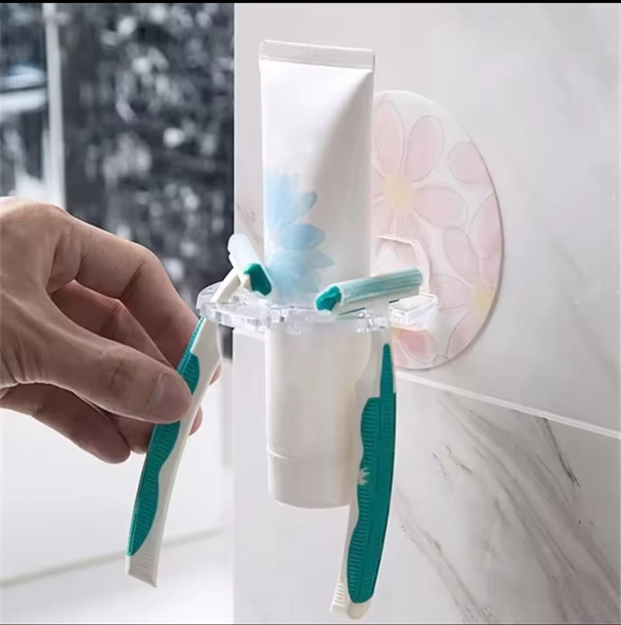 New Style Self Adhesive Toothbrush Holder