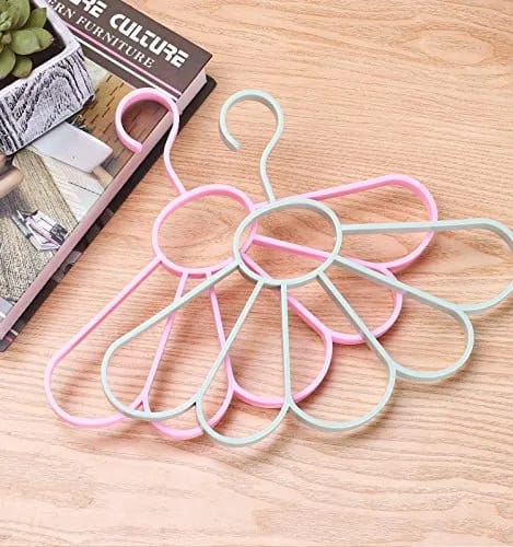 Function Plastic Scarf Hanger 5 Holes Hanger