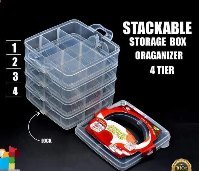 Stackable Storage Box Organizer Jewelry Box 