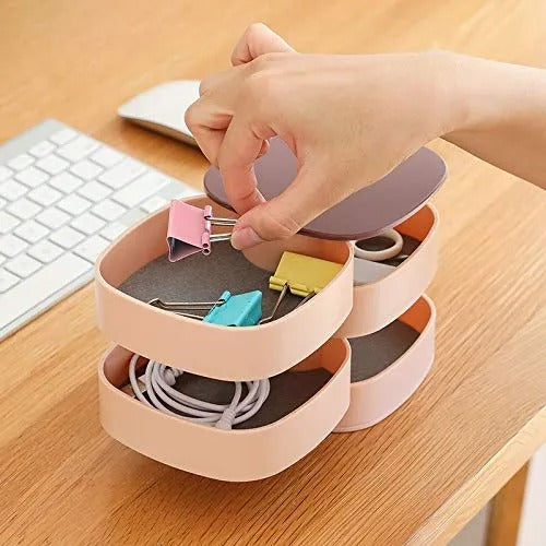 JEWELRY BOX WITH MIRROR (4 LAYER)