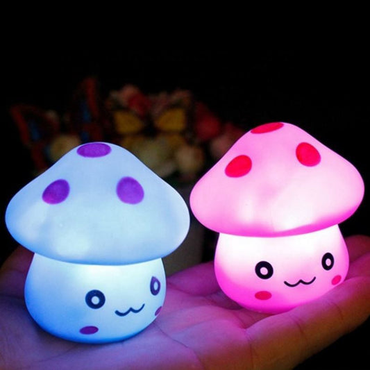 Mini Cute Mushroom Lamp - Each