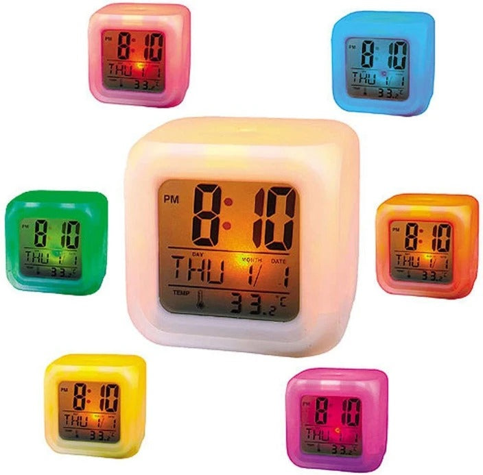 Glowing Led light Clock