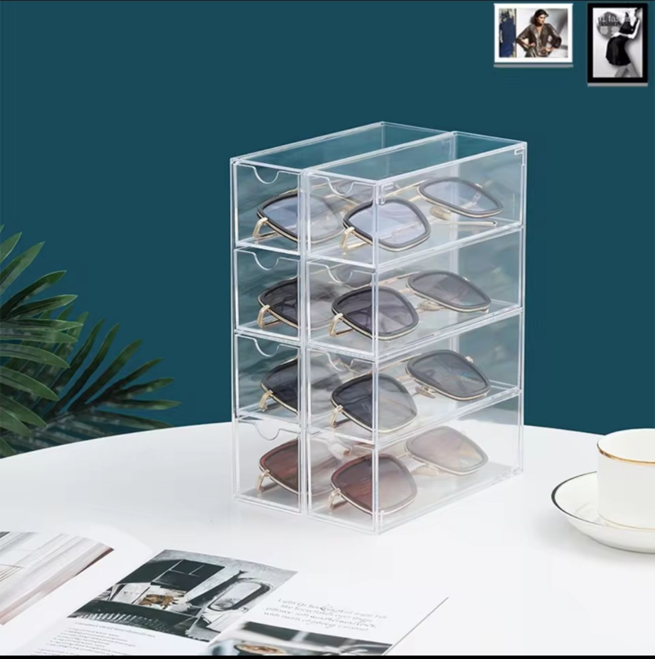 Four Layer Multipurpose Organiser Acrylic box - Premium Quality