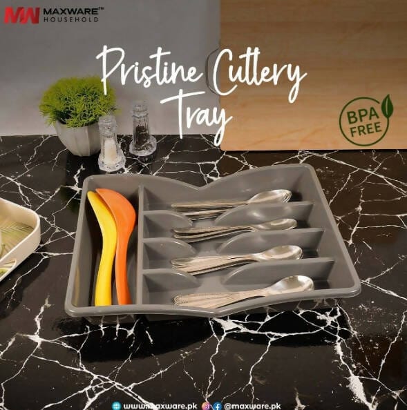 OCD-Approved Stackable Cutlery Tray