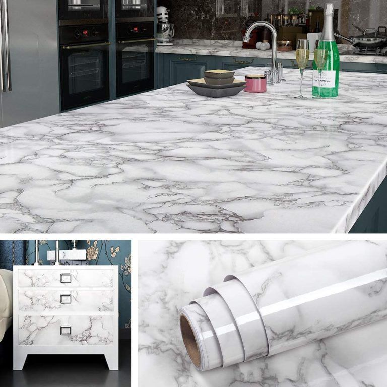 White & Black Marble Sheet
