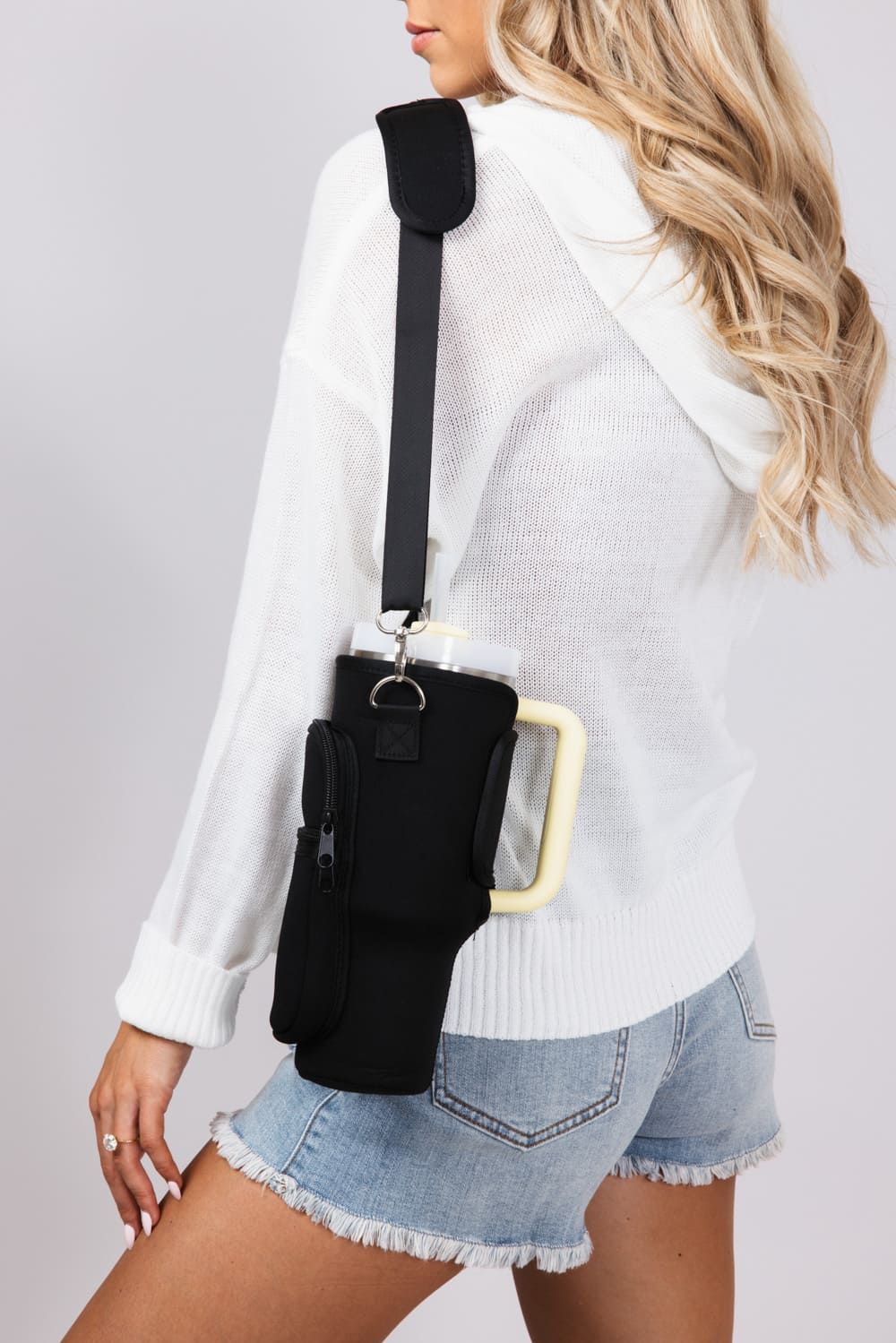 Tumbler Carrier Bag with Shoulder Strap