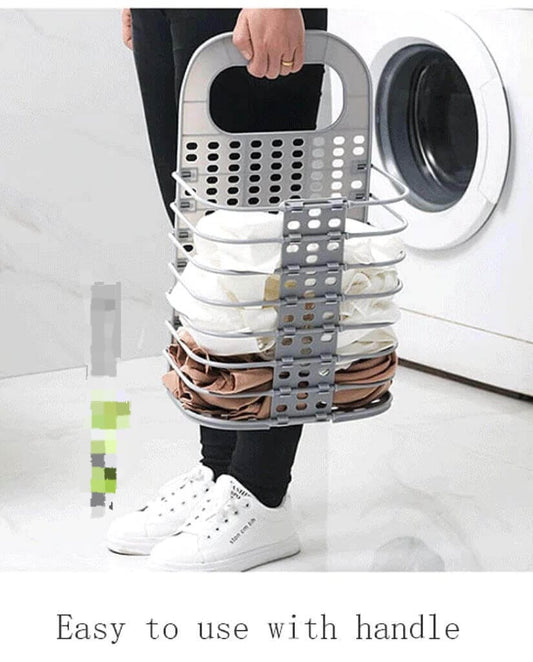 Wall Hanging Folding Dirty Clothes Basket
