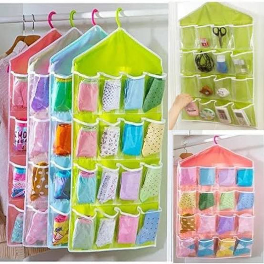 Socks Organizer - 16 Pockets