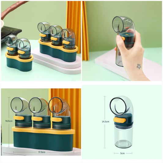 Gram Measurement Click Spice Bottle