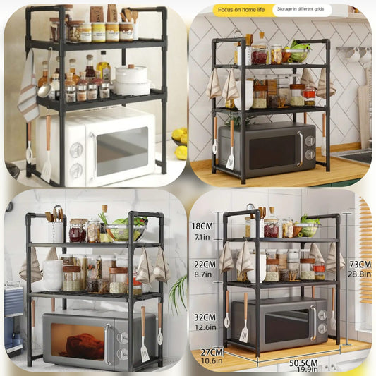 2L Microwave Oven Storage Rack - Premium Quality