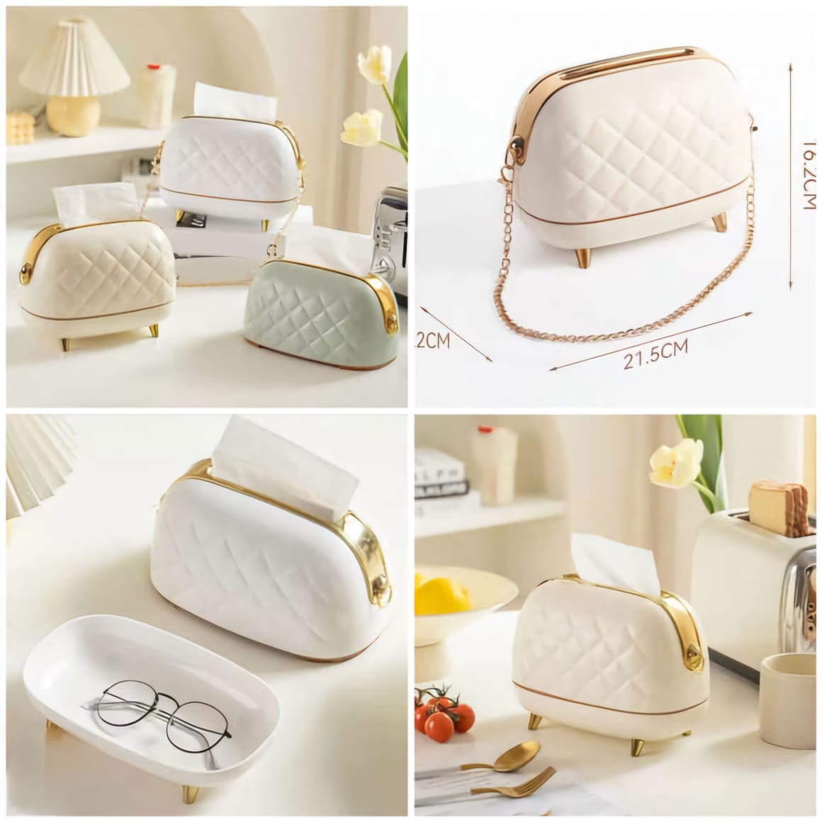 Luxury Purse Style Tissue Box - Premium Quality