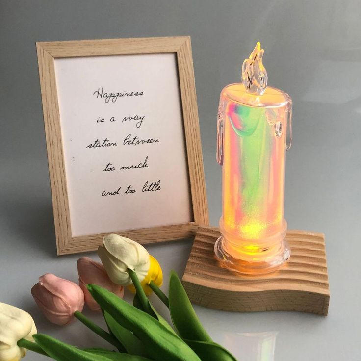 LED Flickering Candles - 1 PIECE