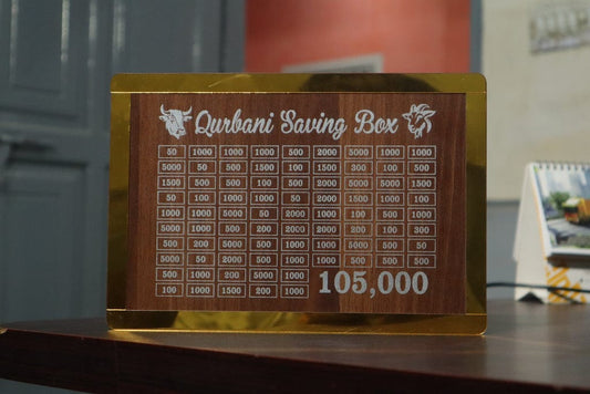 Qurbani Saving Box