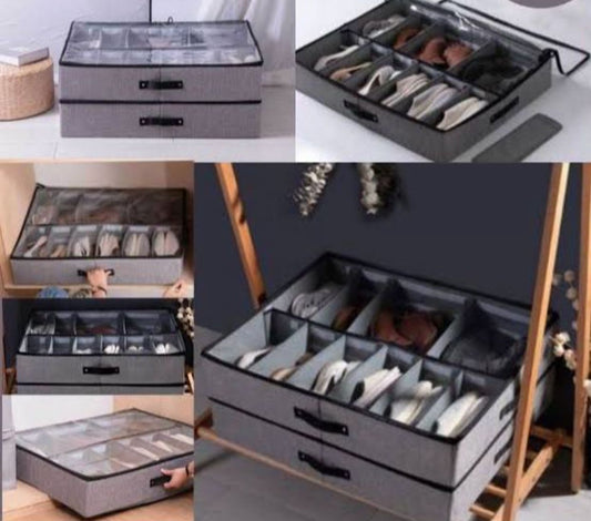 Under Bed Shoe Organizer