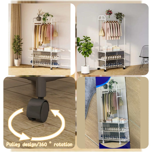 3Layer Multifunctional Cloth with Shoe Rack- Premium Quality 